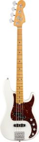 Fender American Ultra Precision Bass MN Artic Pearl + Case 