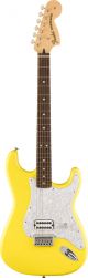 Fender Tom DeLonge Signature Stratocaster Graffiti Yellow + Gigbag