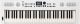Roland GO:KEY 5 WH White