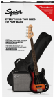 Squier Affinity Precision Bass PJ Pack 3-Color Sunburst